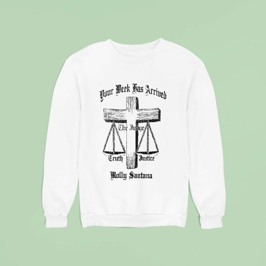 Molly Santana Molly And Her Week Of Wonders Cross Sweatshirt Molly Santana Molly And Her Week Of Wonders Cross Sweatshirt