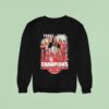 Nebraska Volleyball Three Peat Big Champions Sweatshirt
