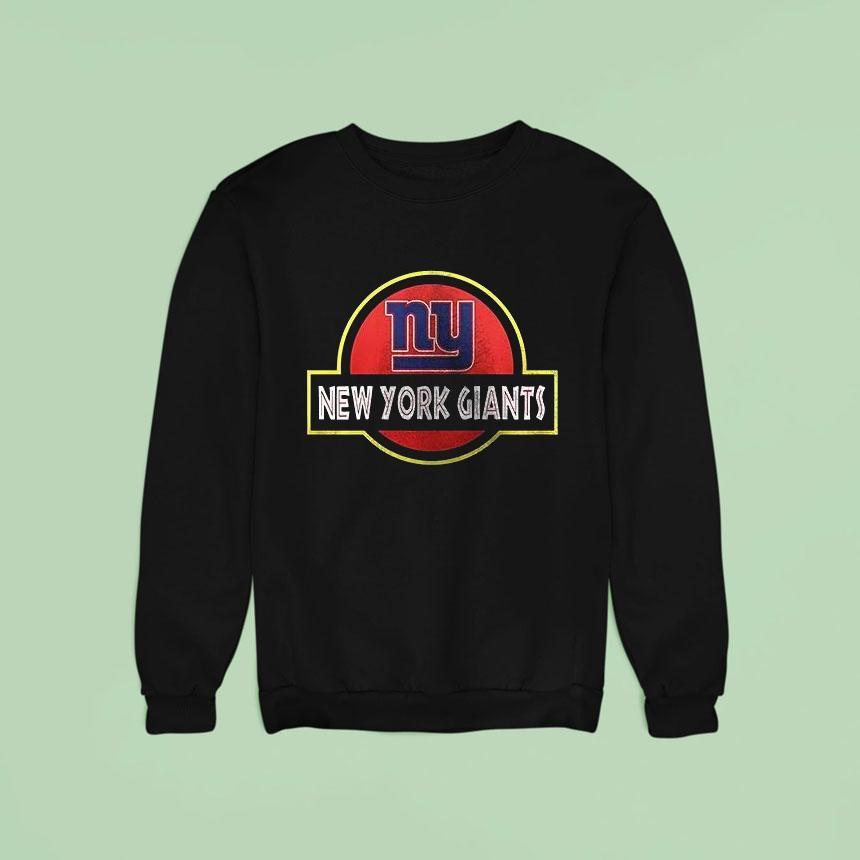 New York Giants X Jurassic Park Life Finds A Way Sweatshirt New York Giants X Jurassic Park Life Finds A Way Sweatshirt