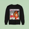 New York Post Zohran Mamdani The Red Apple Sweatshirt