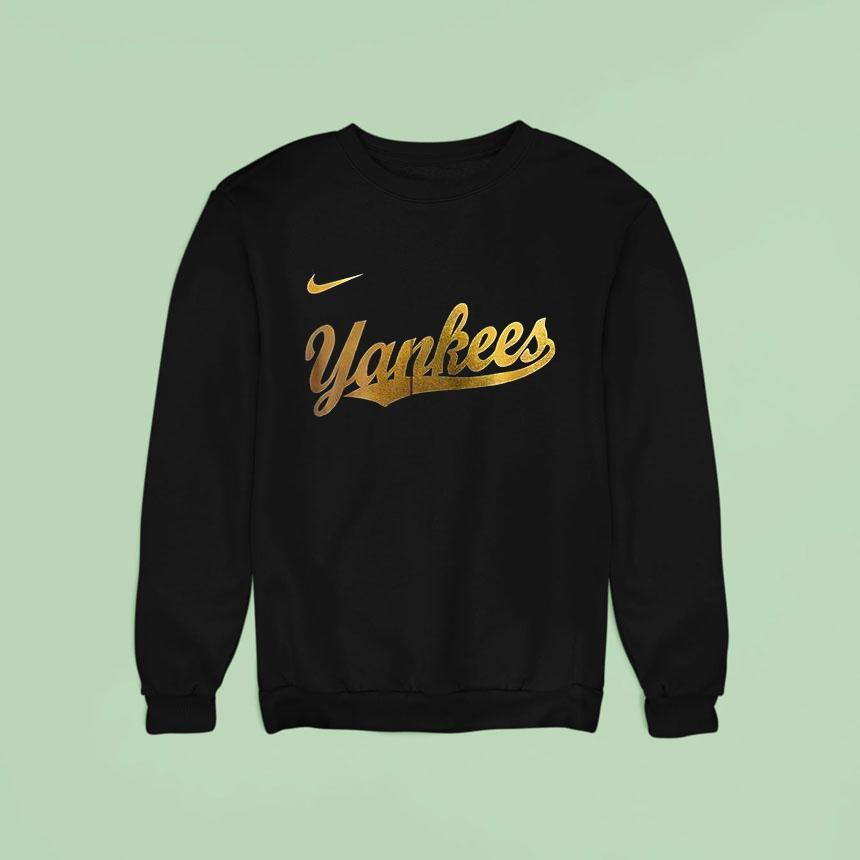 New York Yankees Hamilton Yankees All Rise Logo Sweatshirt New York Yankees Hamilton Yankees All Rise Logo Sweatshirt