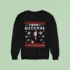 Nick Carter Merry Nickmas It S Gonna Be A Cold Cold Nigh Sweatshirt