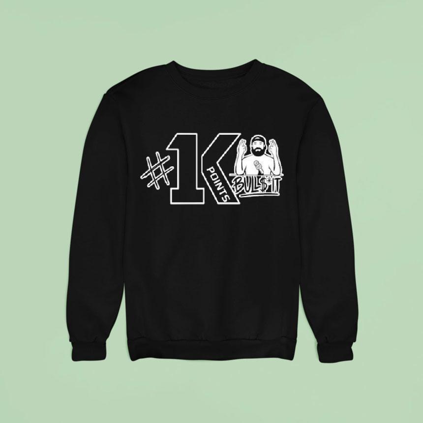 Nikita Kucherov K Points Bullshi Sweatshirt Nikita Kucherov K Points Bullshi Sweatshirt