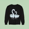Not For Radio Pair Of Swans Lovers Sweatshirt