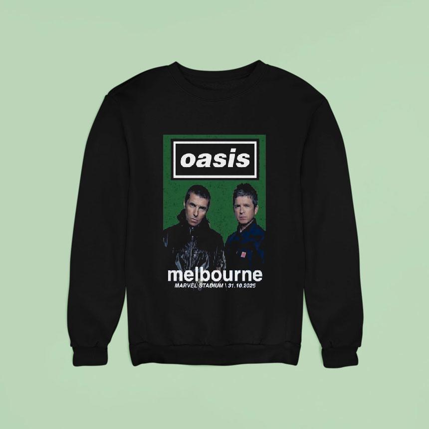 Oasis Oct Marvel Stadium Melbourne S Sweatshirt Oasis Oct Marvel Stadium Melbourne S Sweatshirt