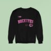 Ohio State Buckeyes Breast Cancer Awareness Logo Sweatshirt