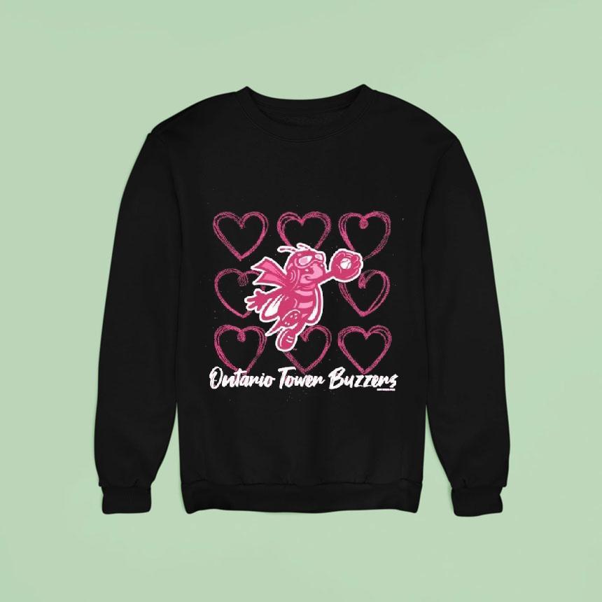 Ontario Tower Buzzers Bee Hear Sweatshirt Ontario Tower Buzzers Bee Hear Sweatshirt