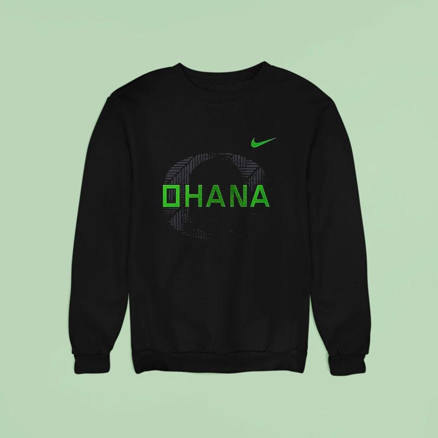 Oregon Ducks Ohana Logo Sweatshirt Oregon Ducks Ohana Logo Sweatshirt