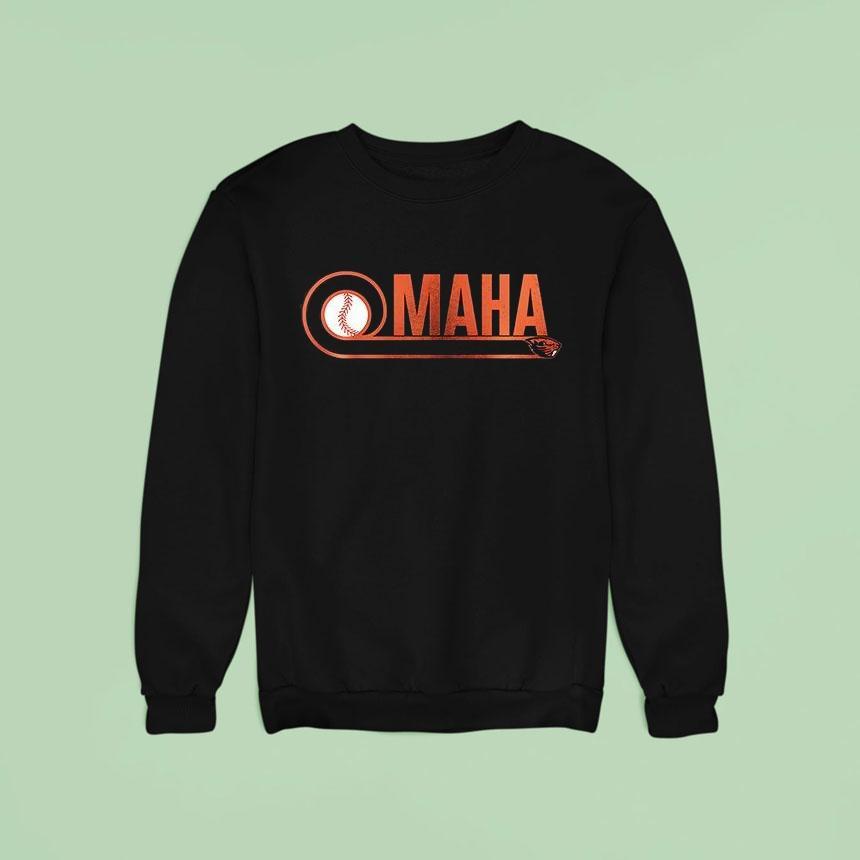 Oregon State Beavers Omaha Men S College World Series Logo Sweatshirt Oregon State Beavers Omaha Men S College World Series Logo Sweatshirt