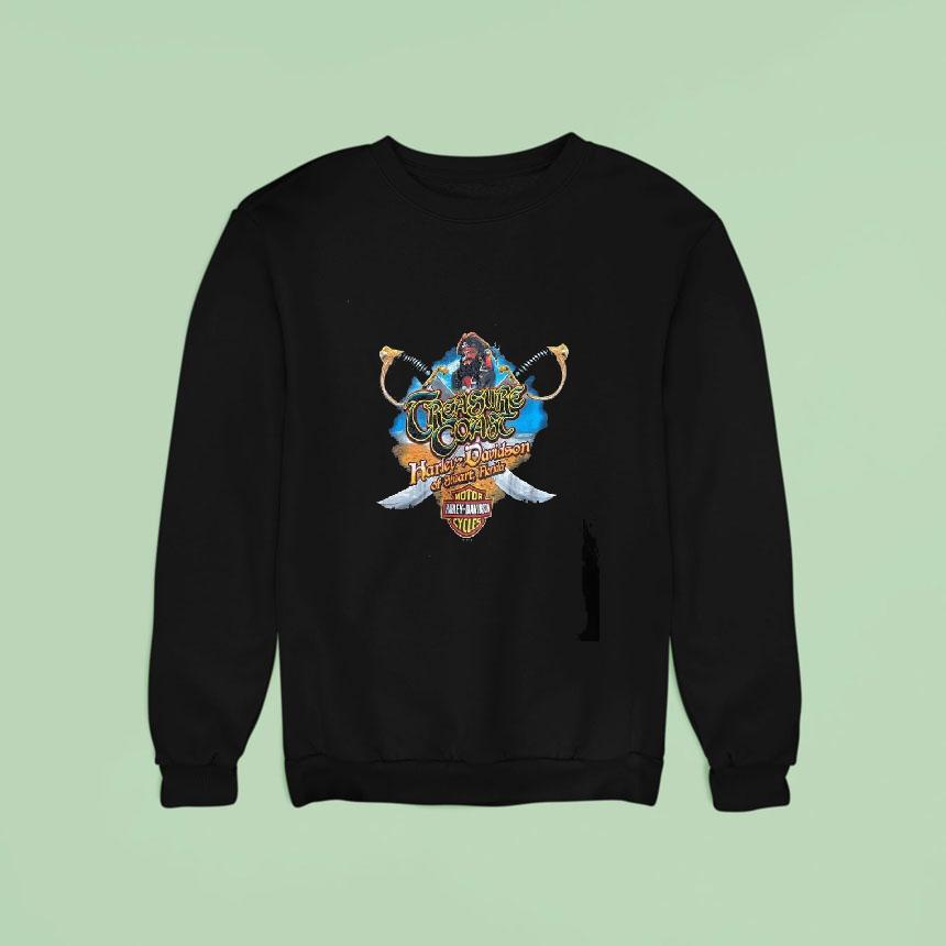 Original Treasure Coast Harley Davidson Of Stuart Florida Motor Harley Davidson Cycles Sweatshirt Original Treasure Coast Harley Davidson Of Stuart Florida Motor Harley Davidson Cycles Sweatshirt