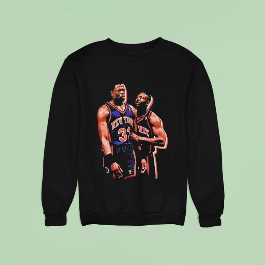 Patrick Ewing And Larry Johnson Brotherhood Sweatshirt Patrick Ewing And Larry Johnson Brotherhood Sweatshirt