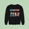 Peanuts Characters San Francisco Sports Sharks X Warriors X Giants X Ers Sweatshirt