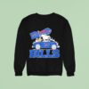 Peanuts X Buffalo Bills Welcome To The Pound Driving Car Sweatshirt