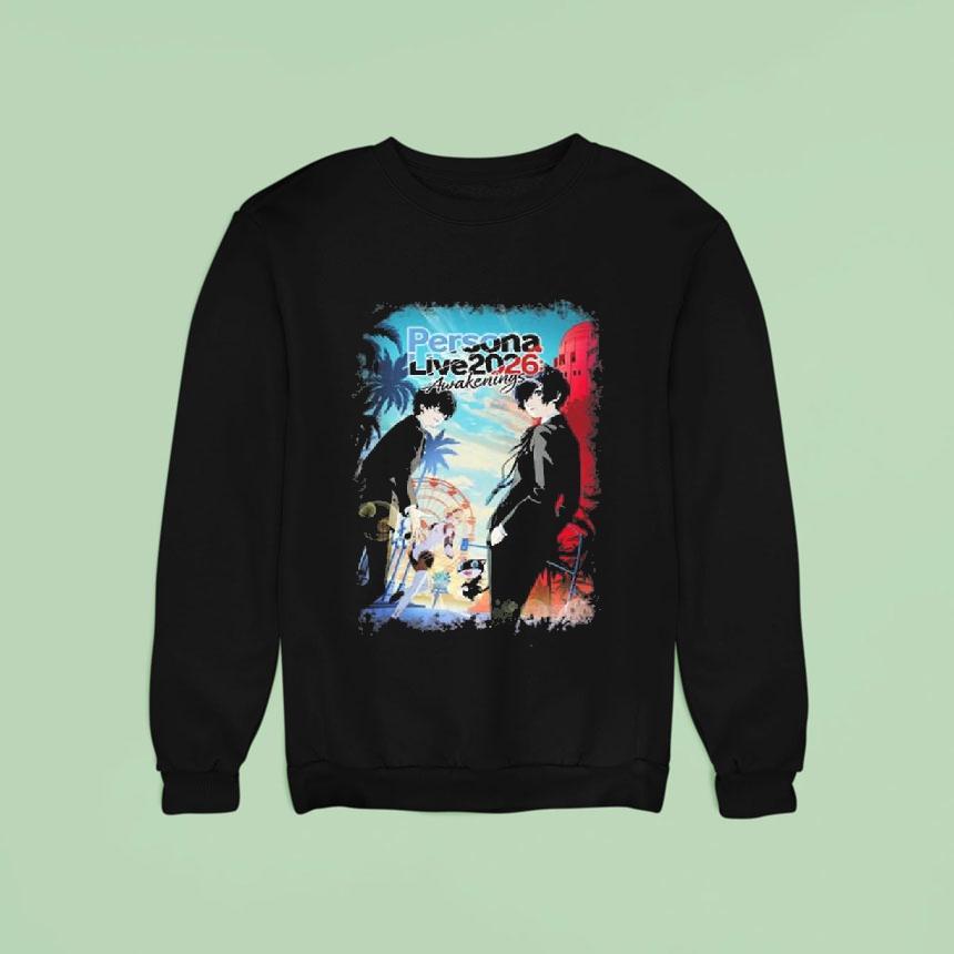 Persona Live Awakenings Sweatshirt Persona Live Awakenings Sweatshirt