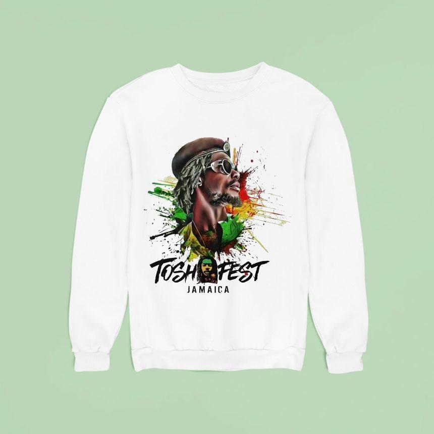 Peter Tosh Tosh Fest Jamaica Sweatshirt Peter Tosh Tosh Fest Jamaica Sweatshirt