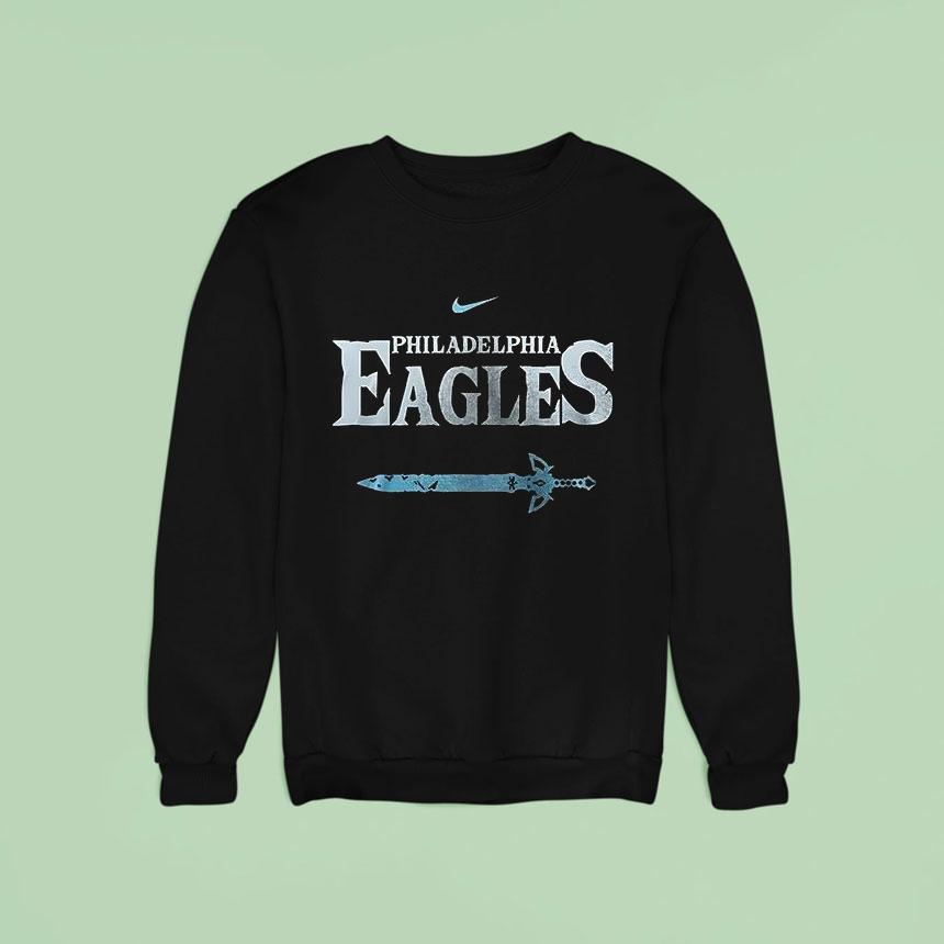 Philadelphia Eagles X The Legend Of Zelda Th Anniversary Sweatshirt Philadelphia Eagles X The Legend Of Zelda Th Anniversary Sweatshirt