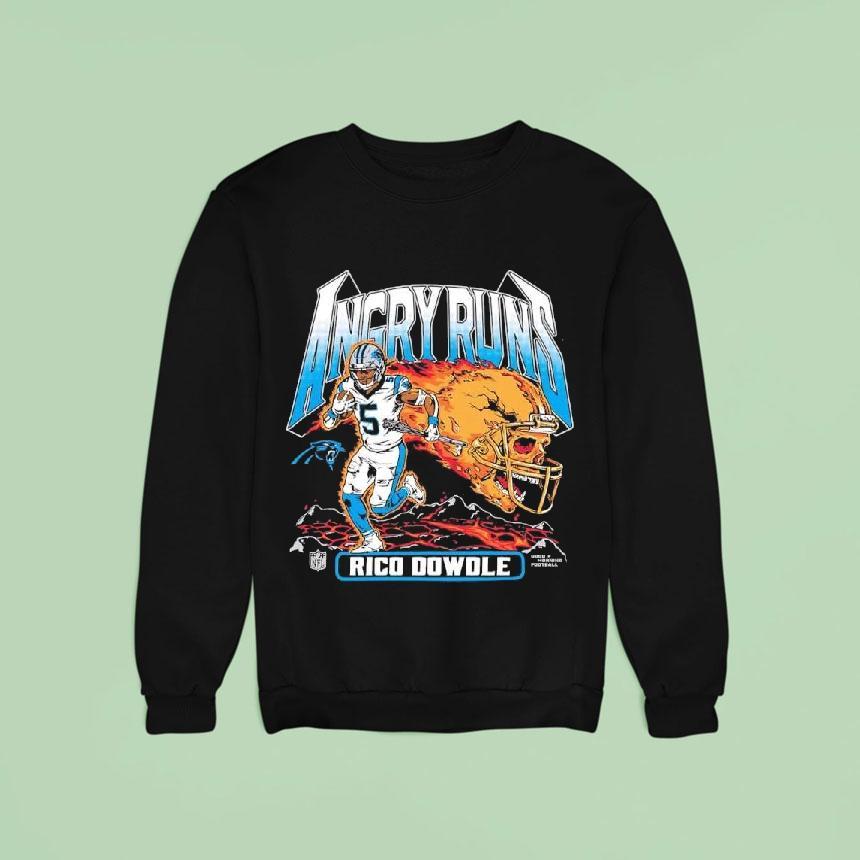 Rico Dowdle Angry Runs Carolina Panthers Good Morning Football Sweatshirt Rico Dowdle Angry Runs Carolina Panthers Good Morning Football Sweatshirt