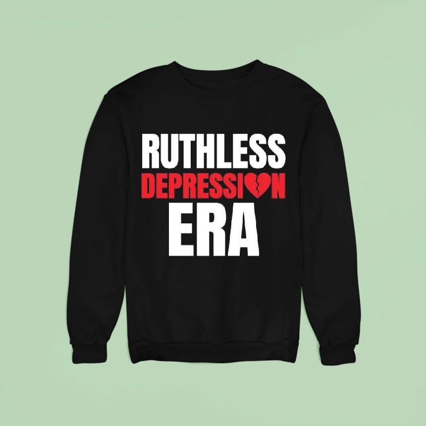 Ruthless Depression Era Broken Hear Sweatshirt Ruthless Depression Era Broken Hear Sweatshirt