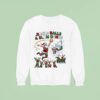 Santa Playing Basketball Jingle Balls And Slam Dunks Sweatshirt