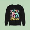 School Nurse Cute Medical Retro Sweatshirt