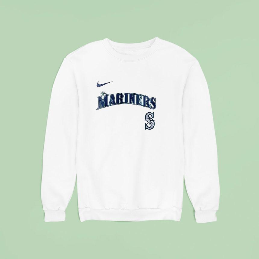 Seattle Mariners Seasons Celebration Est Logo Sweatshirt Seattle Mariners Seasons Celebration Est Logo Sweatshirt