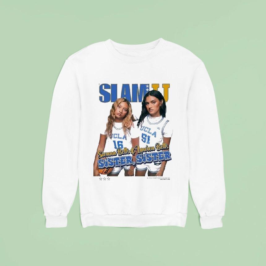 Sienna Betts And Lauren Betts Sister Sister Slamu Sweatshirt Sienna Betts And Lauren Betts Sister Sister Slamu Sweatshirt