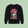 Six Seven Georgia Bulldogs Logo Lightning Sweatshirt