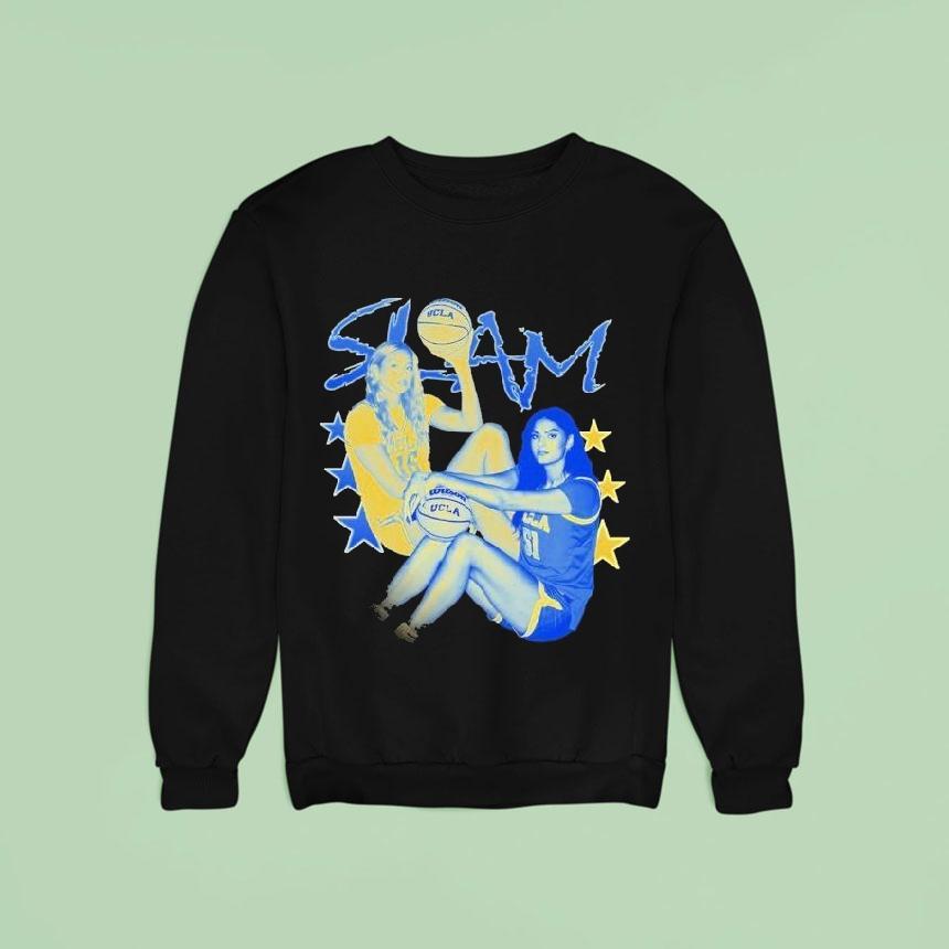 Slam Sienna Lauren Betts Ucla Bruins Sweatshirt Slam Sienna Lauren Betts Ucla Bruins Sweatshirt