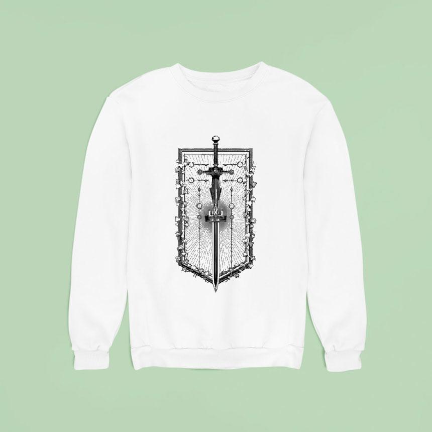 Sleep Token Damocles Sword Cres Sweatshirt Sleep Token Damocles Sword Cres Sweatshirt