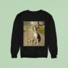 Smoking Dog Meme Cigarette Gen Z Meme Dog Lover Sweatshirt