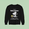 Snoopy And Woodstock I Work At Dairy Queen It S Fine I M Fine Everything Is Fine Sweatshirt