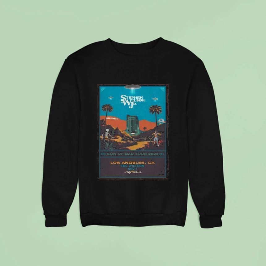 Stephen Wilson Jr November The Wiltern Show Sweatshirt Stephen Wilson Jr November The Wiltern Show Sweatshirt