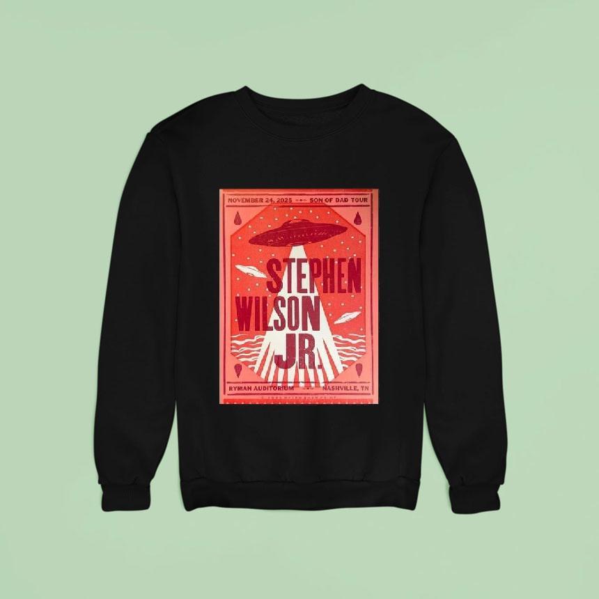 Stephen Wilson Jr Ryman Auditorium November Concer Sweatshirt Stephen Wilson Jr Ryman Auditorium November Concer Sweatshirt