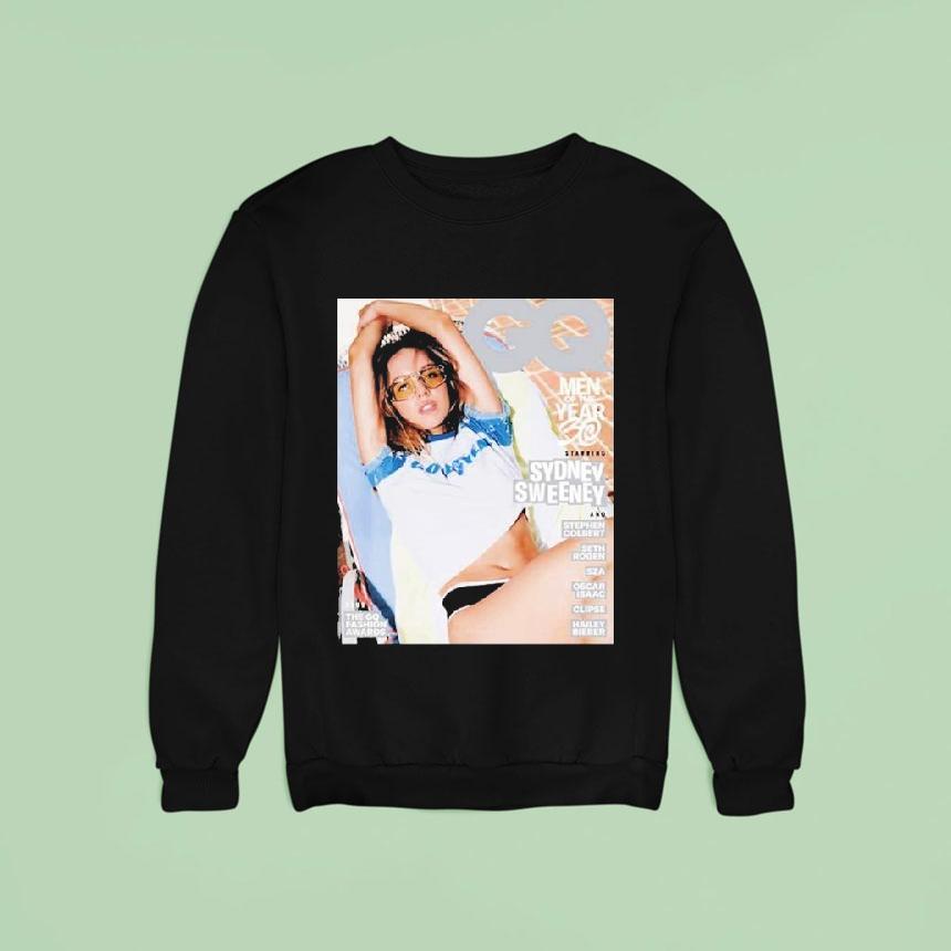 Sydney Sweeney Men Of The Year The Gq Fashion Awards Sweatshirt Sydney Sweeney Men Of The Year The Gq Fashion Awards Sweatshirt