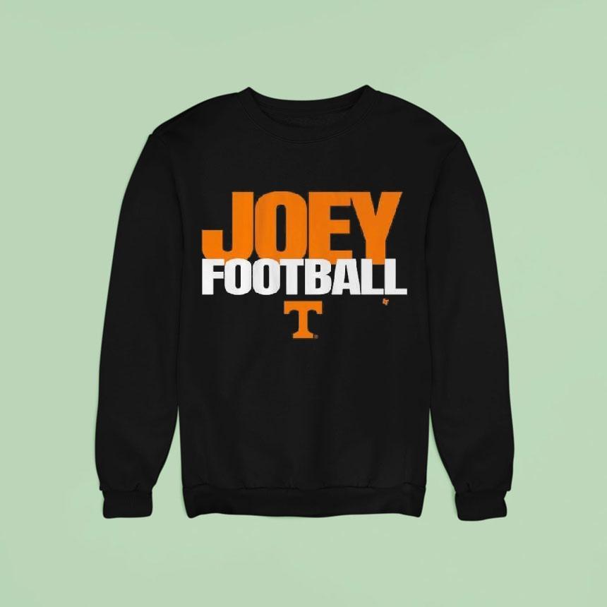 Tennessee Football Joey Aguilar Joey Football Sweatshirt Tennessee Football Joey Aguilar Joey Football Sweatshirt