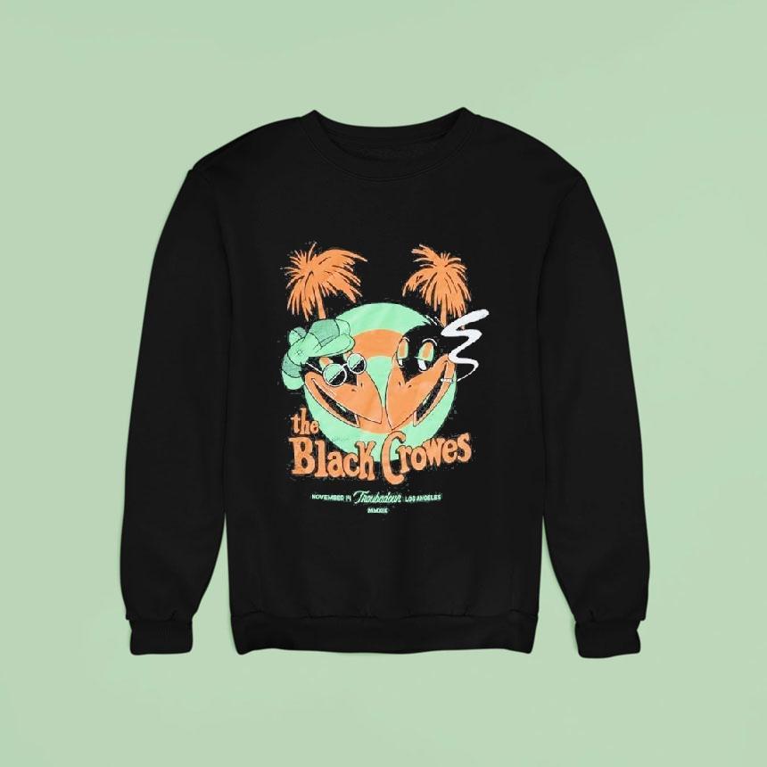The Black Crowes November Troubadour Los Angeles Sweatshirt The Black Crowes November Troubadour Los Angeles Sweatshirt