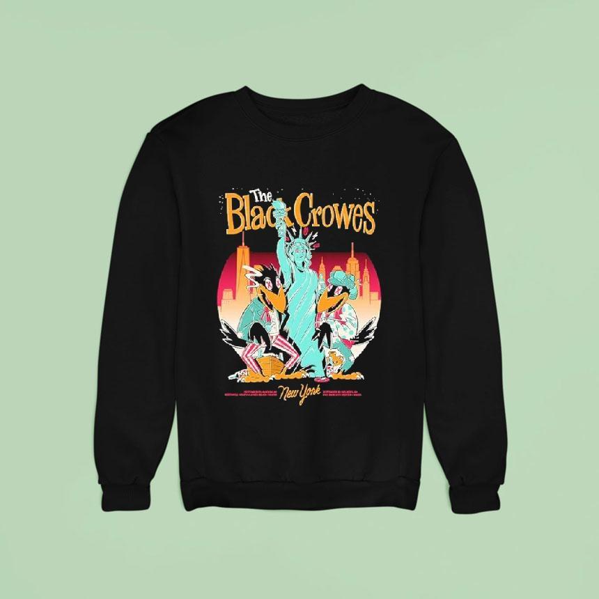 The Black Crowes Tour New York Nj Sweatshirt The Black Crowes Tour New York Nj Sweatshirt