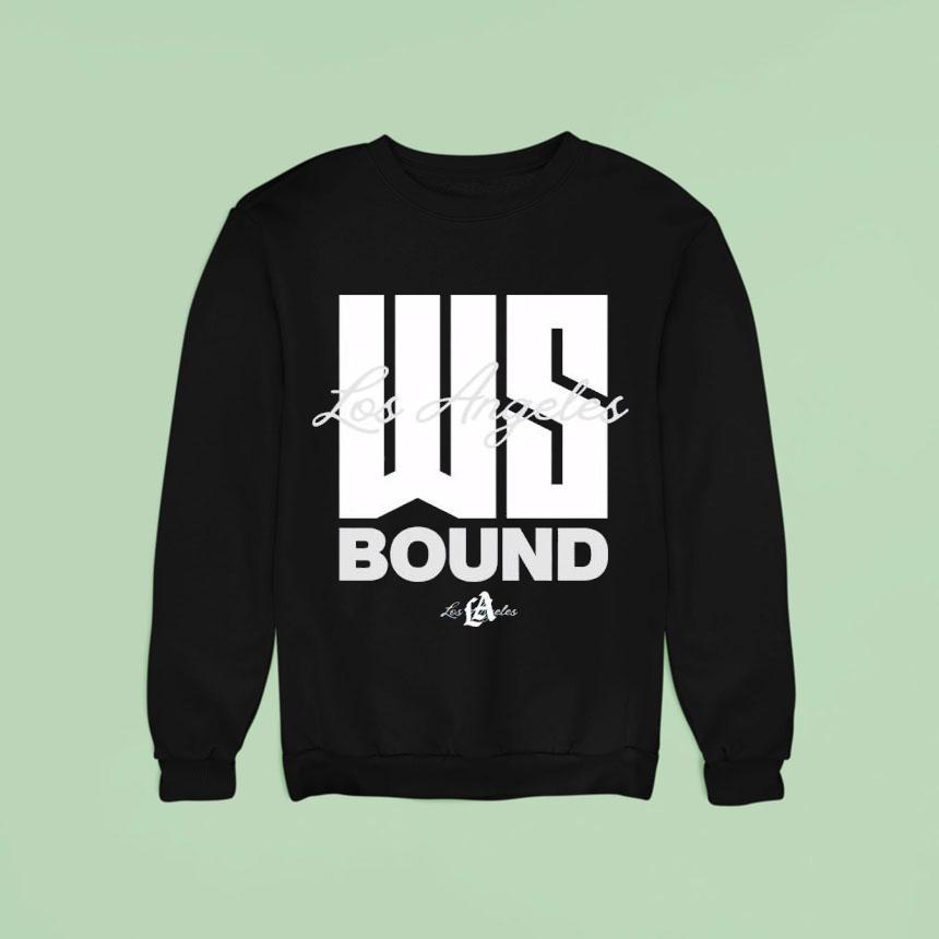 The Los Angeles Dodgers World Series Bound Champions Sweatshirt The Los Angeles Dodgers World Series Bound Champions Sweatshirt