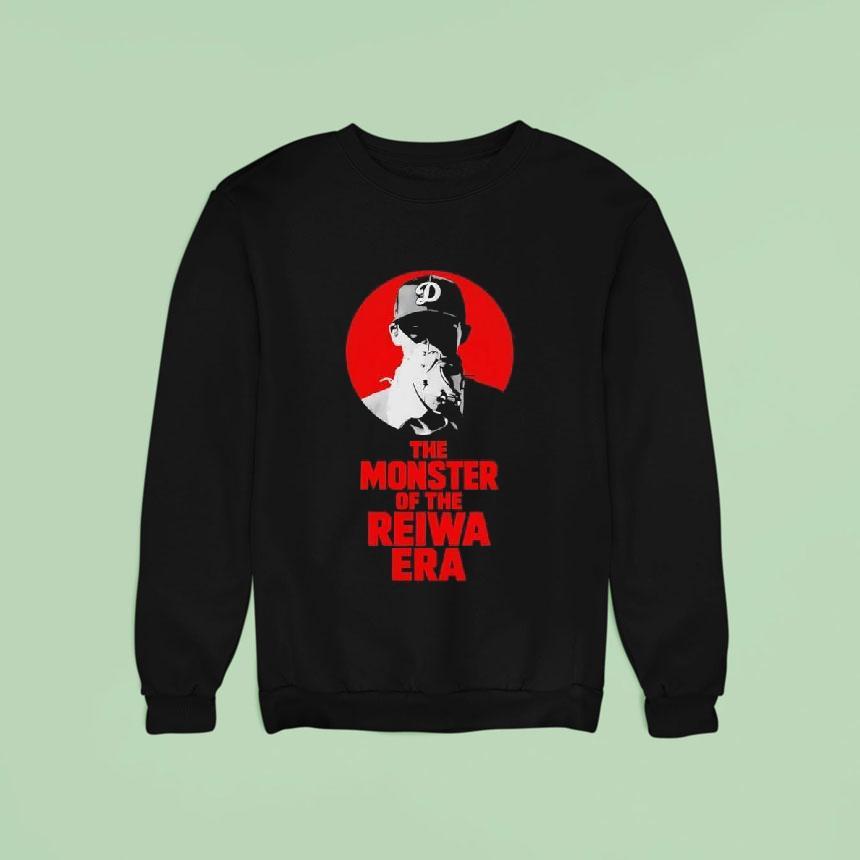 The Monster Of The Reiwa Era Graphic Sweatshirt The Monster Of The Reiwa Era Graphic Sweatshirt