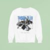 Thousand Below Wrong Again A Little Venom For The Road Until I M Drowning Crystal Silver Sweatshirt