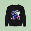Three Pigeon Retro Moon Graphic Sweatshirt