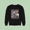 Tom Brady The Greatest Of All Time X Super Bowl Champion Graphic Signature Sweatshirt