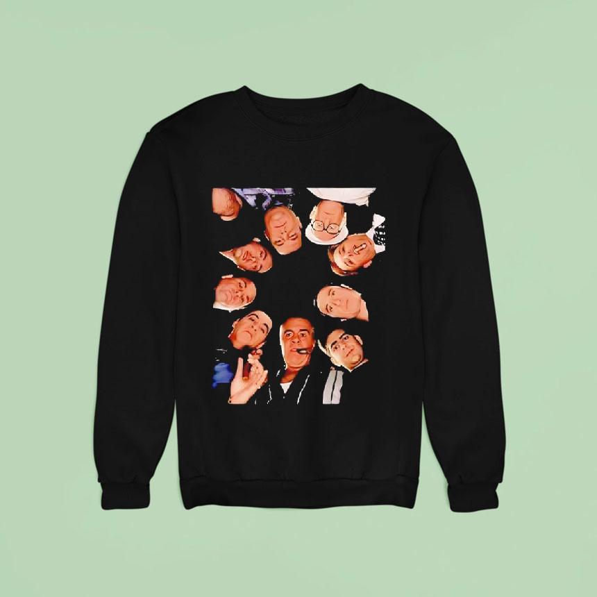 Tony Soprano And Friends The Sopranos Crime Movie Sweatshirt Tony Soprano And Friends The Sopranos Crime Movie Sweatshirt