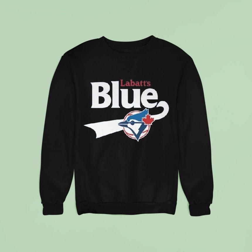 Toronto Blue Jays Labatt S Blue Sweatshirt Toronto Blue Jays Labatt S Blue Sweatshirt