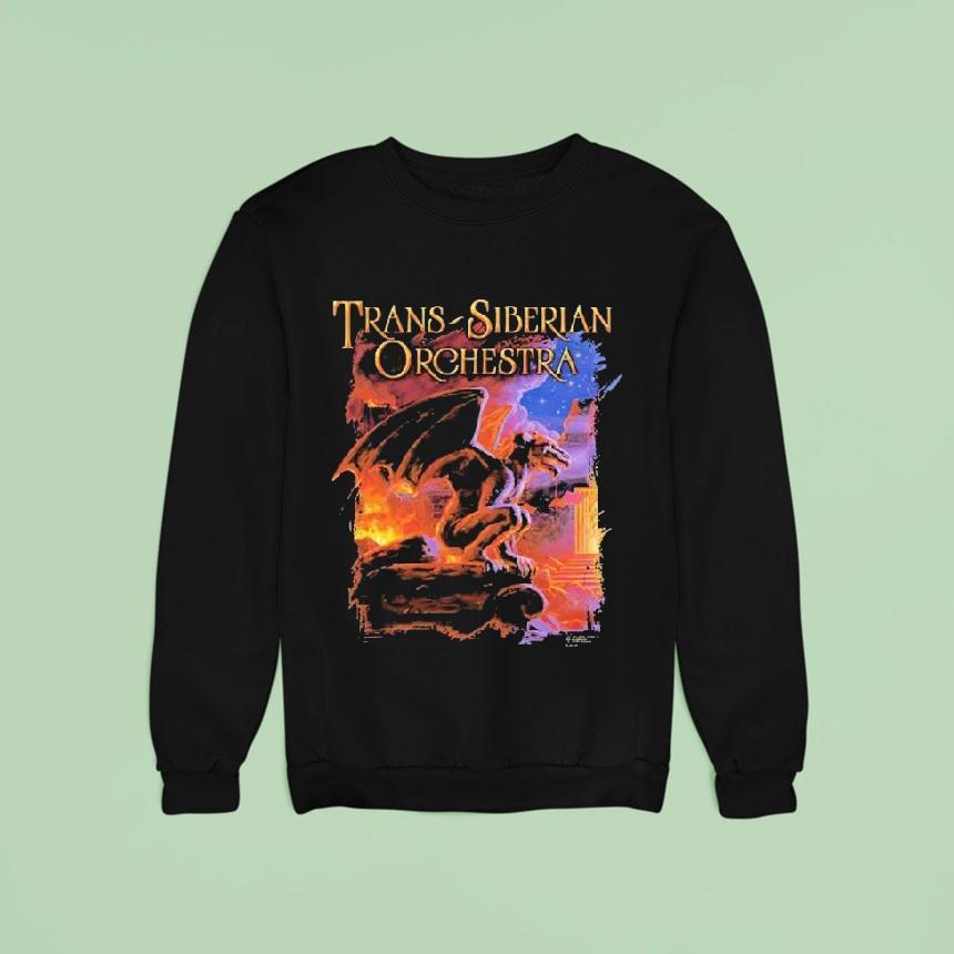 Trans Siberian Orchestra Gargoyle Album Sweatshirt Trans Siberian Orchestra Gargoyle Album Sweatshirt