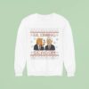Trump And Bill Clinton Blowing Season Political Christmas Sweatshirt