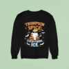Trumpkin Spice And Everything Ice Ghost Maga Halloween Sweatshirt