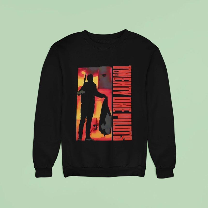 Twenty One Pilots With The Torchbearer Sweatshirt Twenty One Pilots With The Torchbearer Sweatshirt