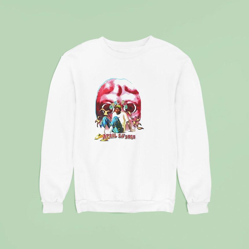 Tyler The Creator Cherry Bomb Chur Bum Tracklist Graphic Sweatshirt Tyler The Creator Cherry Bomb Chur Bum Tracklist Graphic Sweatshirt