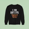 Washington Commanders I Am Antifa Against Fascism Sweatshirt